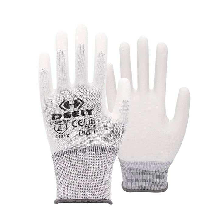 PU Coated Gloves For Work With CE